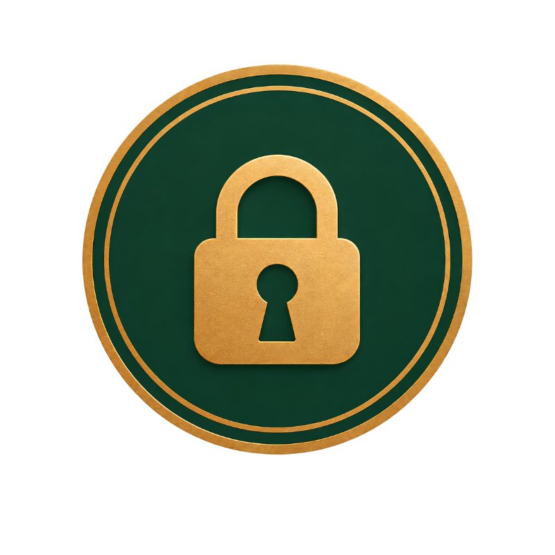 Pictogramme de cadenas représentant un paiement 100 % sécurisé